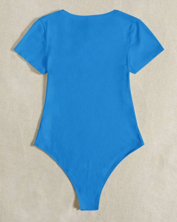 blue short sleeve tee bodysuit for sale trinidad and tobago