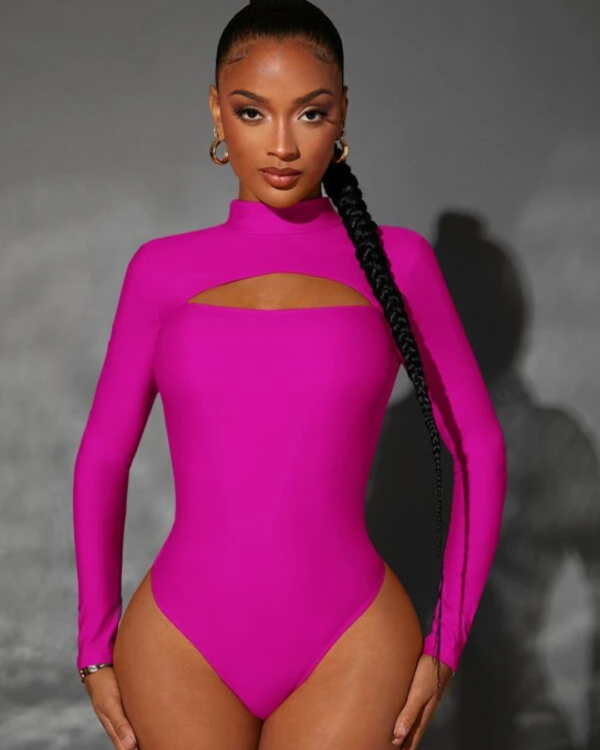 pink long sleeve bodysuit trinidad and tobago for sale